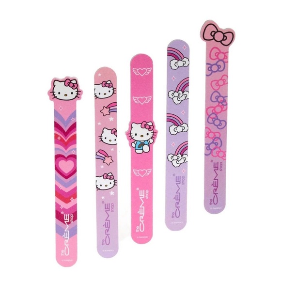 The Creme Shop x Hello Kitty Y2K Collection Totally Cute! Nail Files Set of 5 - Picture 6 of 9